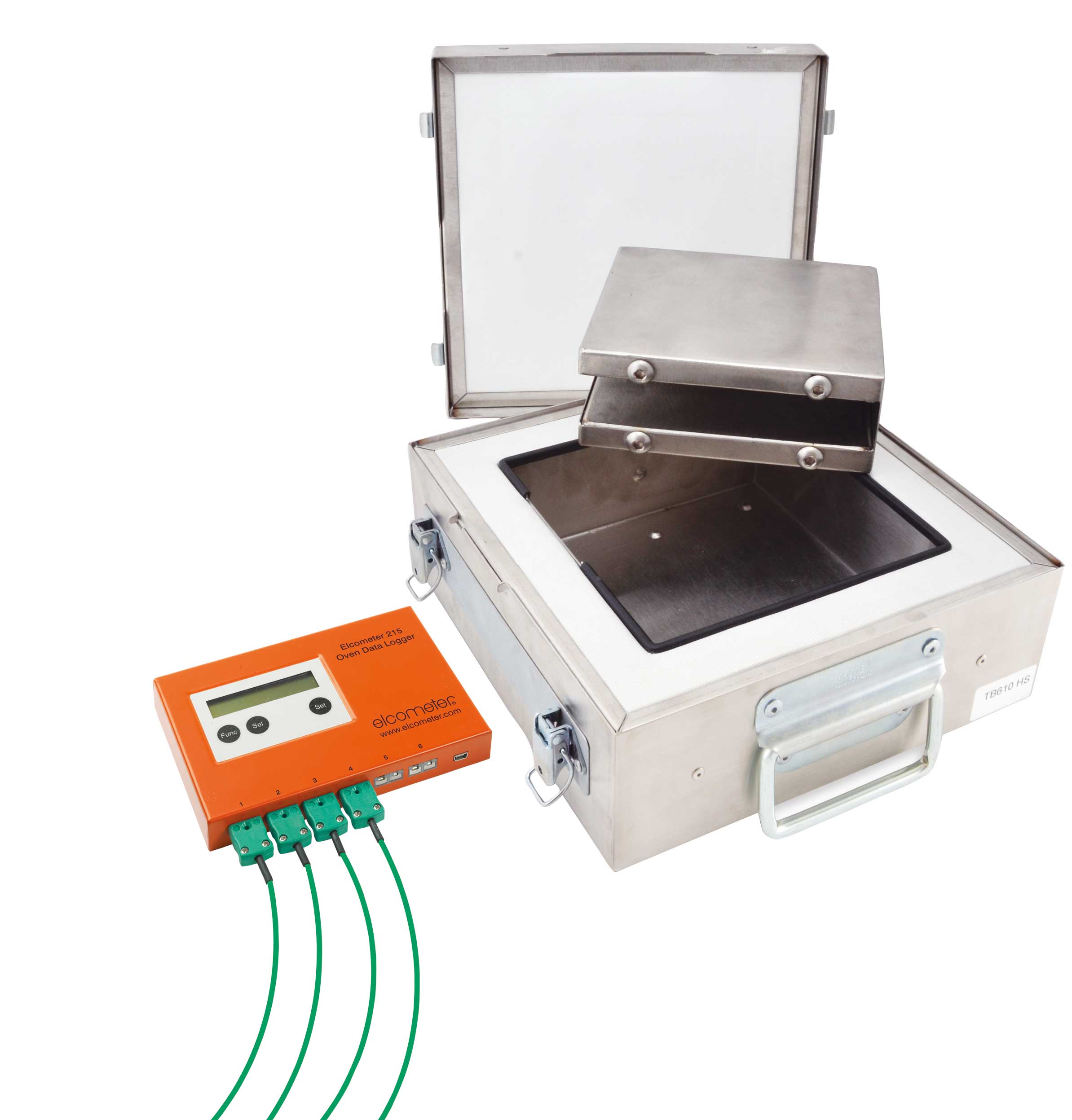 The Elcometer 215 Oven Data Logger