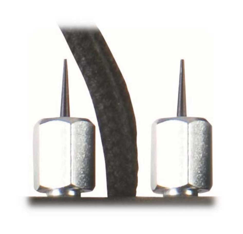 Built-in electrode pins on the Elcometer 7000 Digital Moisture Meter